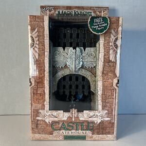 Mage Knight Castle Gatehouse WizKids 2002 D&D Warhammer Terrain NIB